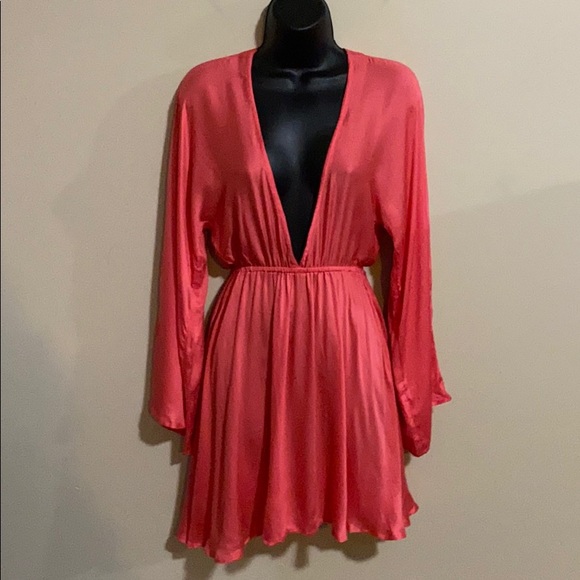 ASOS Other - NWT ASOS Peach Bell Sleeve Cover Up Size 2